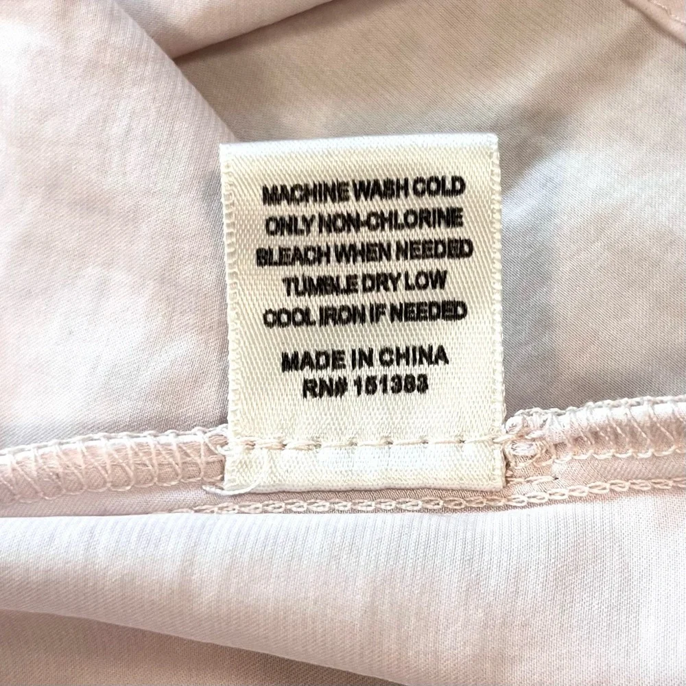 Current Air x Anthropologie Rawna Bell Sleeve Pearl Detail Blouse Small